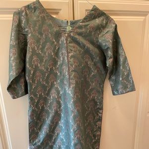 Banarsi, pure silk 3 piece stitched dress size small